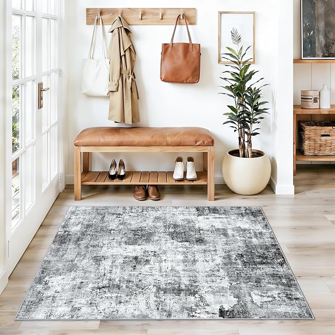 3x4 Washable Entryway Area Rug