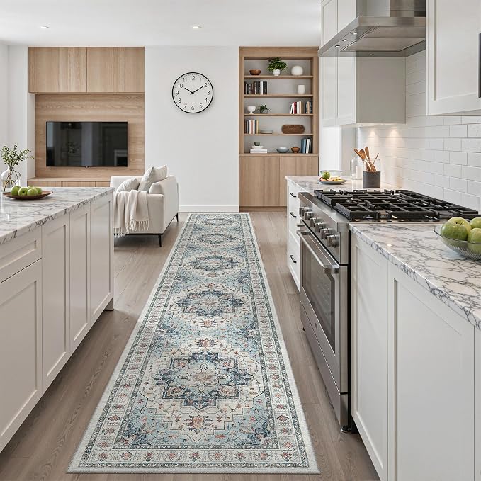 Madane Hallway Runner Rug 2'6''x16' Kitchen Runner
