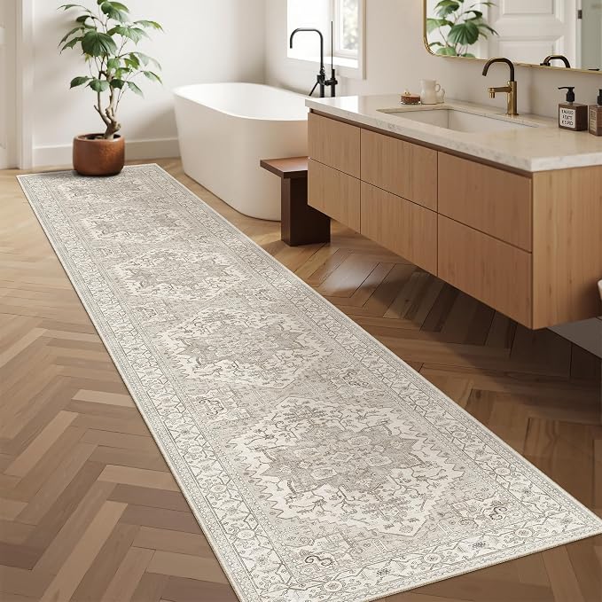 Madane Hallway Runner Rug 2x12, Long Washable Runner Rugs 12ft