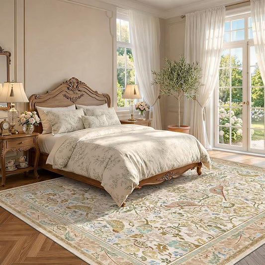 Large Washable Living Room Rug 8x12