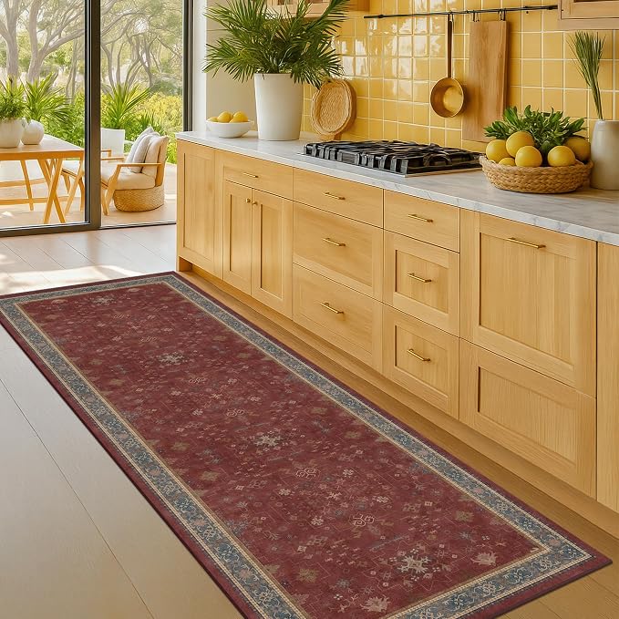 Boho 2x5 Small Kitchen Runners Rugs Non Slip