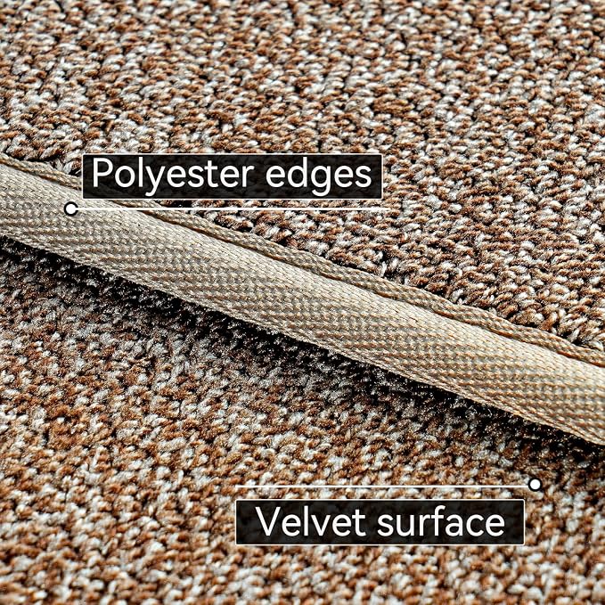 AREDO Door mat with Non Slip Rubber Backing, Washable Soft Floor Carpet