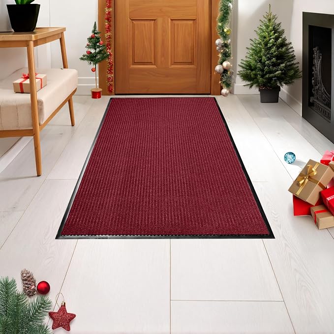 MaxMat® Extra Large Commercial Door Mat, Rubber Border Heavy Duty Door Mat