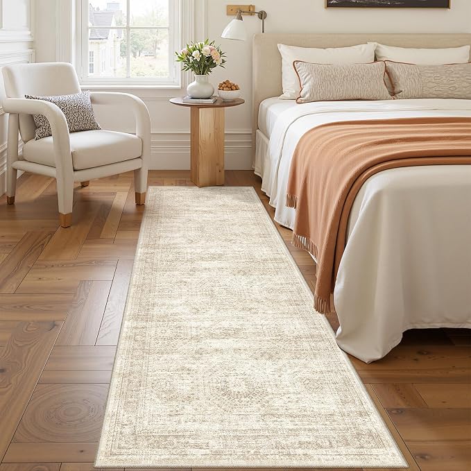 2x7 Runner Rug Non Slip, Thin Entryway Washable Rug