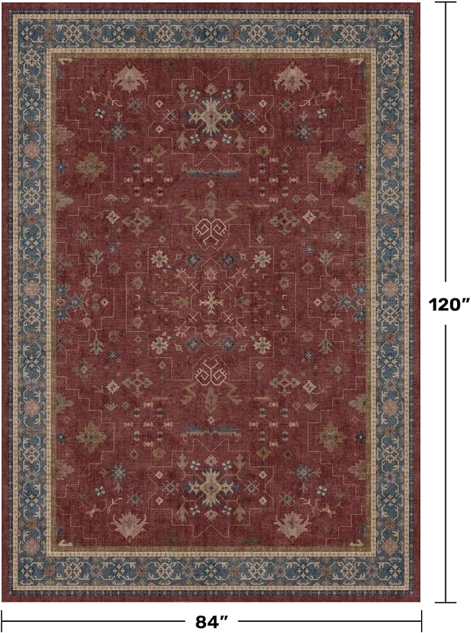 Hazo Haus Oriental 7x10 Large Area Rugs