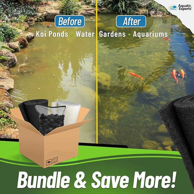 Aquatic Experts Bio Balls Filter Media Bulk, 1.5 Inch Large Bio Balls