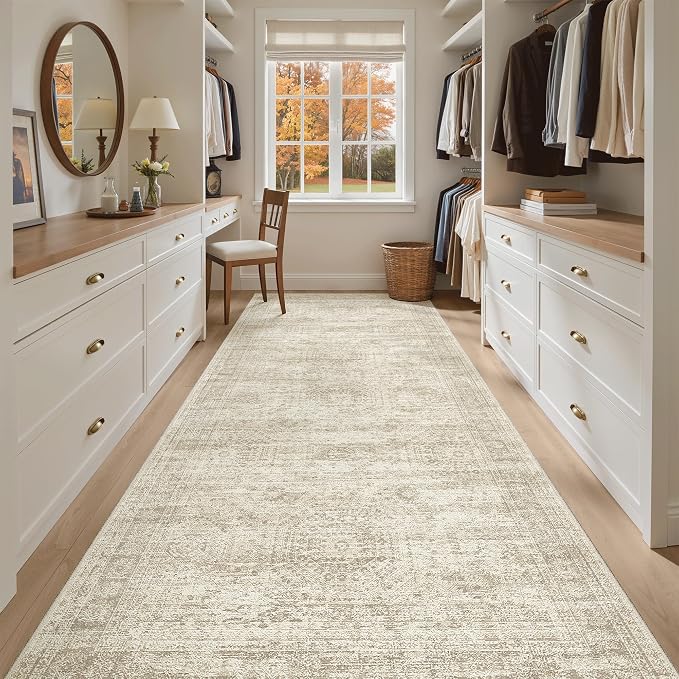 Soalmost 4x10 Wide Hallway Runner Rug: Washable Soft Rug Runners