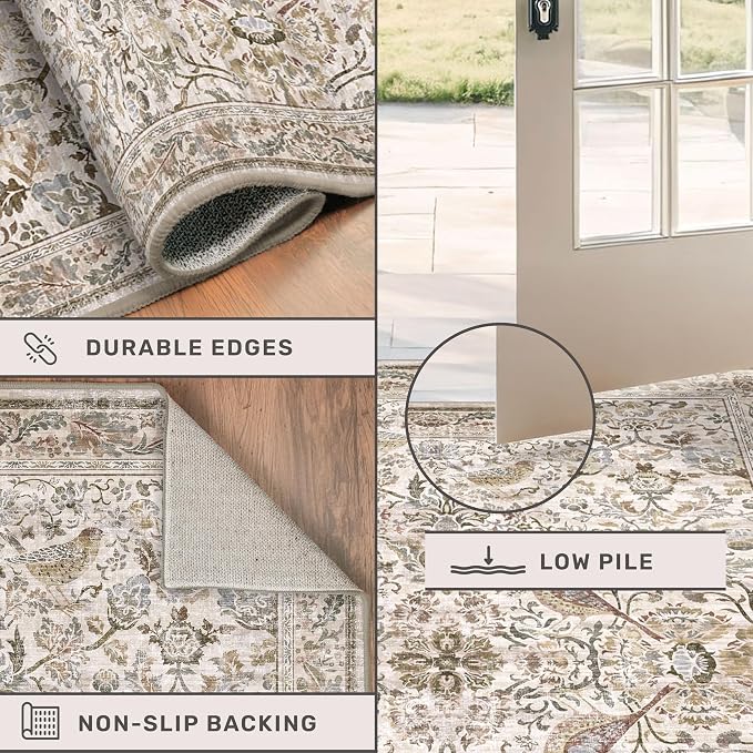 Hazo Haus Large 8ft Area Round Rug