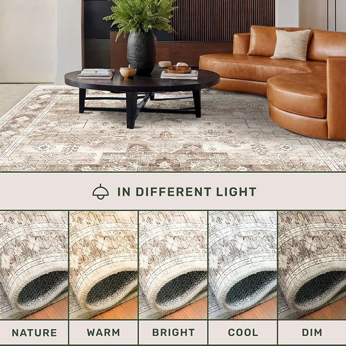 Hazo Haus Non Slip Hallway Runner Rug