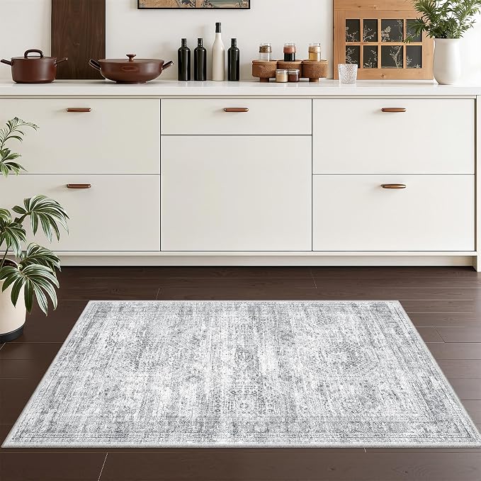 2x3 Washable Rug Runner for Bathroom, Soft Entryway Rug for Laundry Room