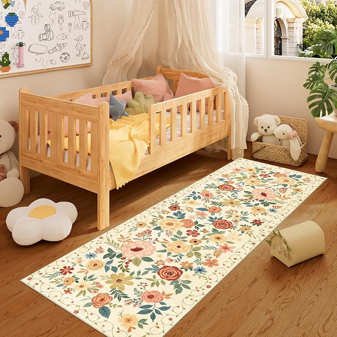 DUKINO Runner Rug, 2x10 Kitchen Hallway Carpet, Washable