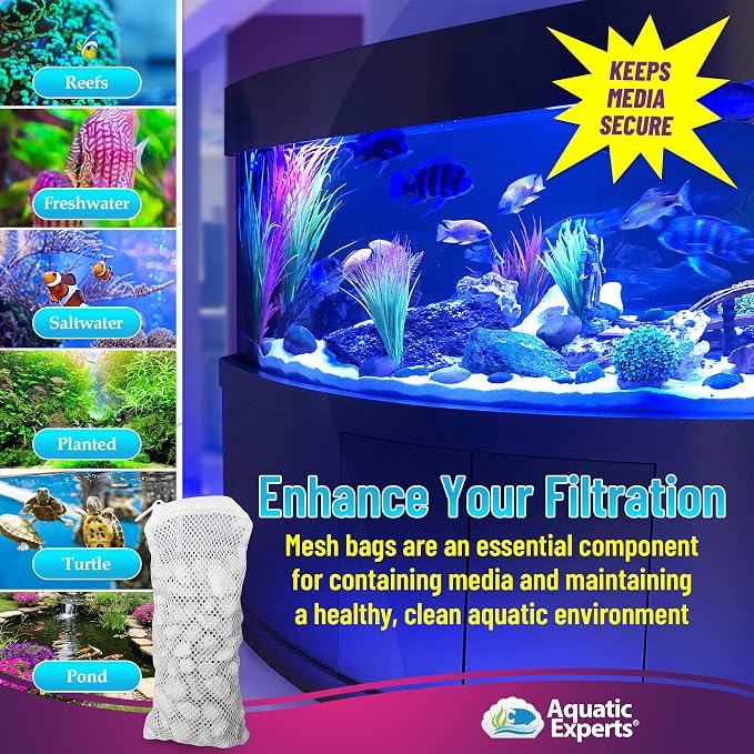 Aquatic Experts Max Flow Filter Media Bags