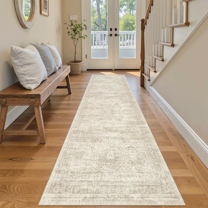 Soalmost Runner Rug 2x7 Washable Non-Slip Hallway Runner Rugs
