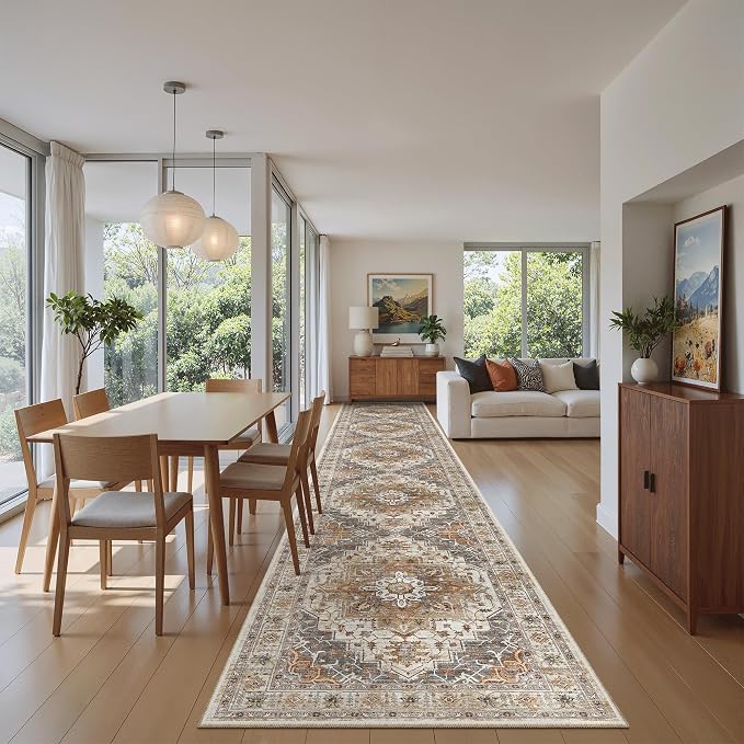 Madane Hallway Runner Rug 2'6''x16' Kitchen Runner