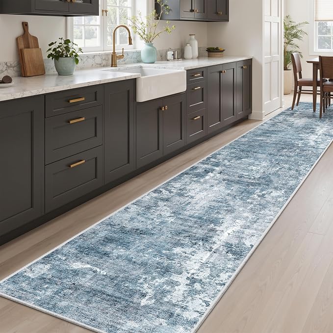 Soalmost Runner Rug 2x12 Washable Non-Slip Hallway Runner Rugs