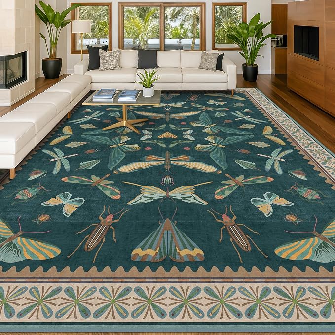 Hazo Haus 9x12 Large Living Room Rug