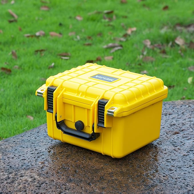 MEIJIA Portable All Weather IP67 Waterproof Camera Case, hard case