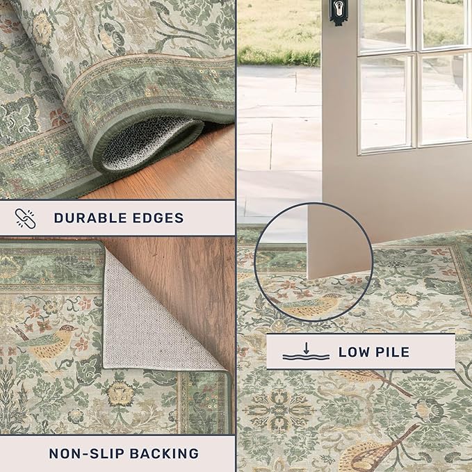 Hazo Haus 2'6"x8' Long Hallway Runner Rug