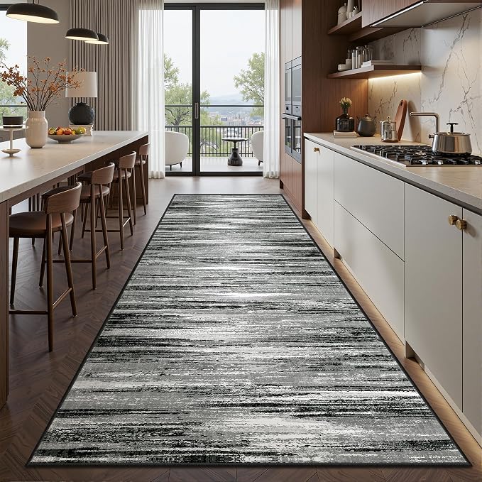 Kitchen Runner Rugs Non Skid Washable