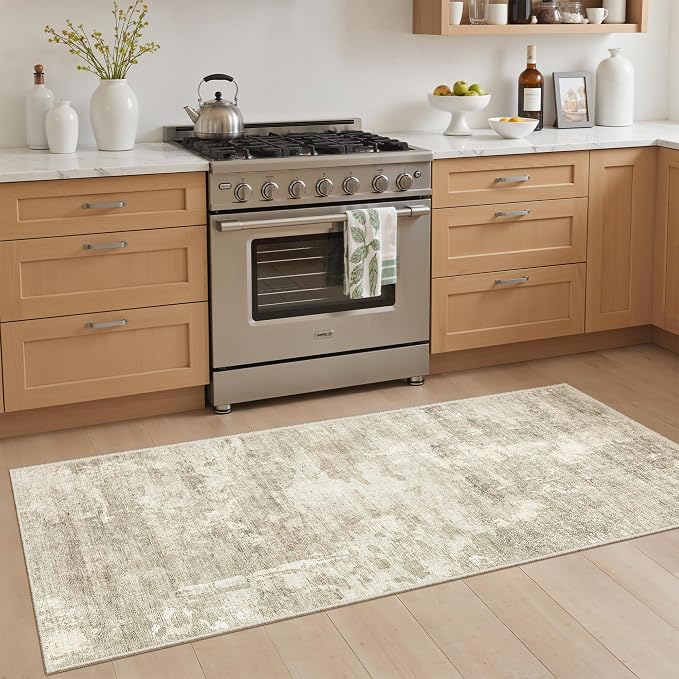 Soalmost Runner Rug 2x6 Washable Non-Slip Kitchen Runner Rugs
