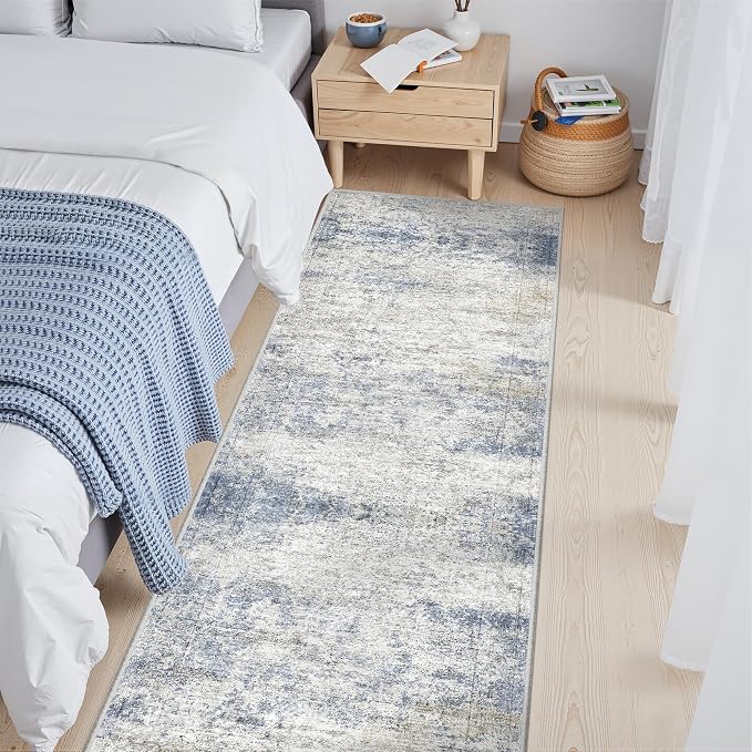 2x5 Rug Runner Washable for Entryway, Soft Bathroom Rugs