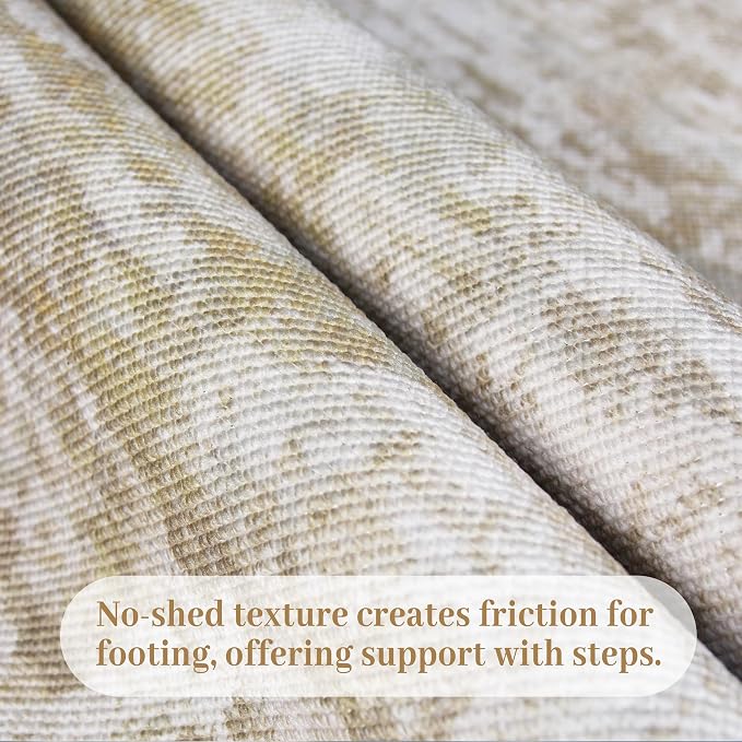 3x5 Area Rug Washable Entryway Rug Non Slip Abstract Tear and Stain Resistance