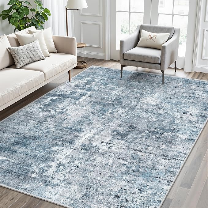 Soalmost Area Rug 6x9 Abstract Rugs