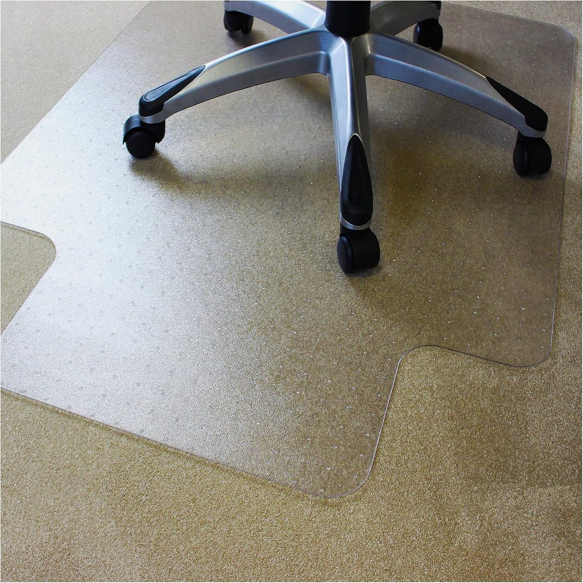 Marvelux Enhanced Polymer Durable Office Chair Mat for Carpets 36" x 48"