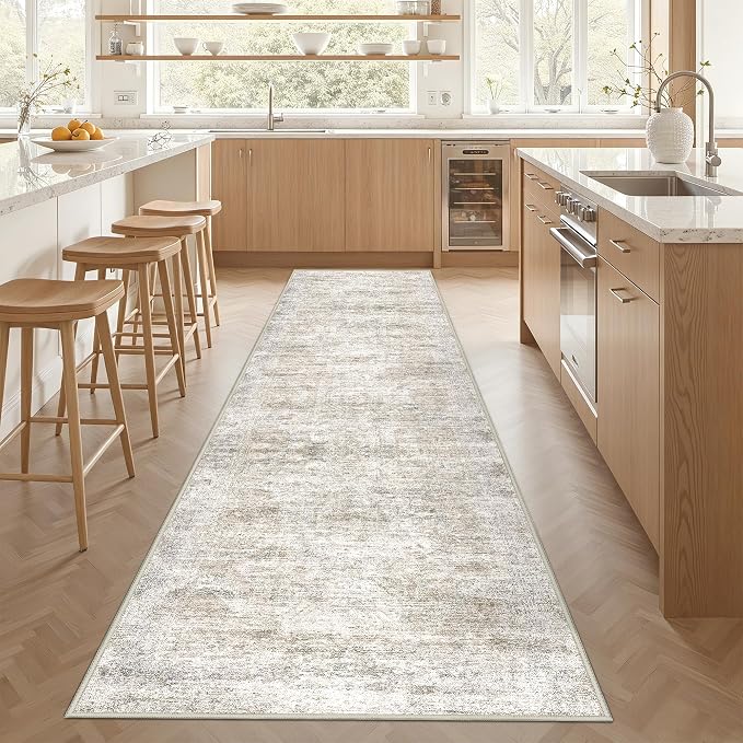 3x10 Runner Rug Non Slip Washable
