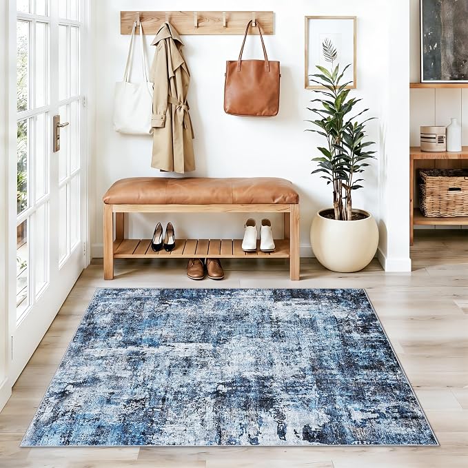 3x4 Washable Entryway Area Rug